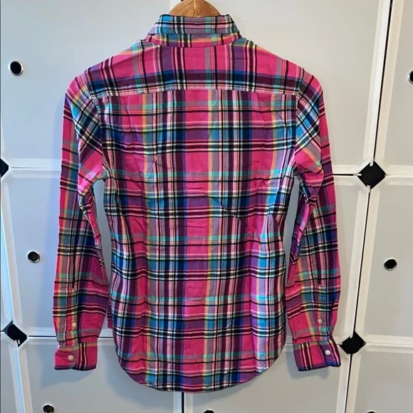 Polo Ralph Lauren Pink Plaid Shirt - Picture 3 of 7